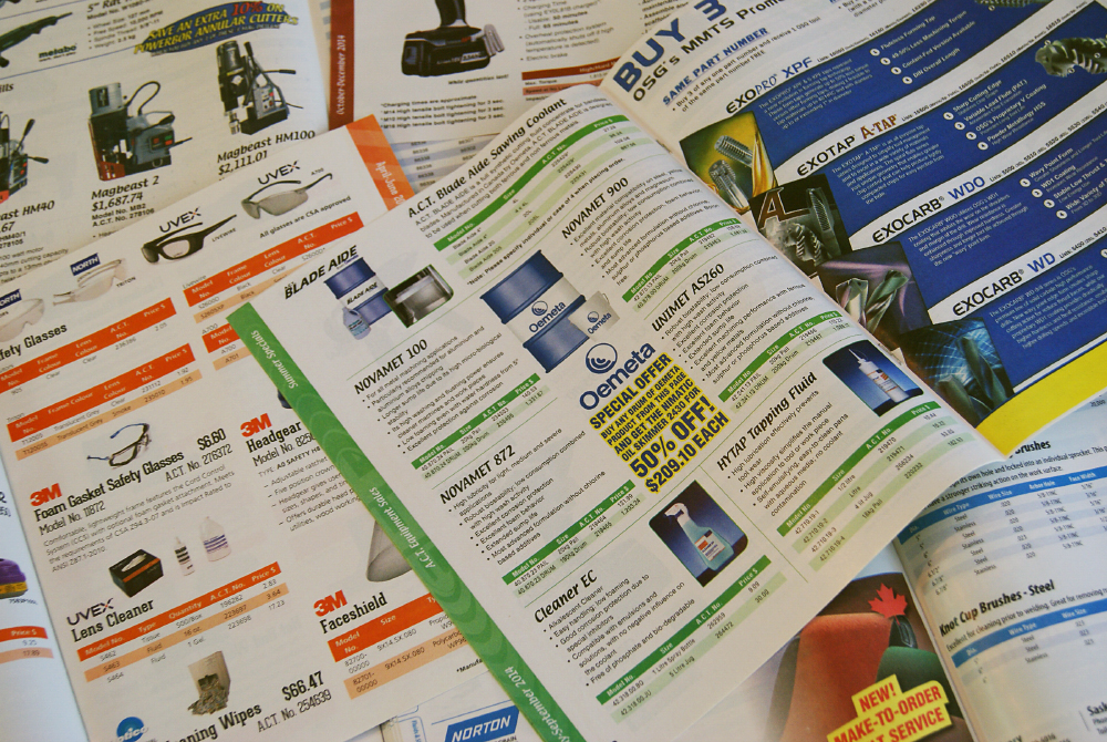 ACT Equipment Sales promotional flyers & catalogues