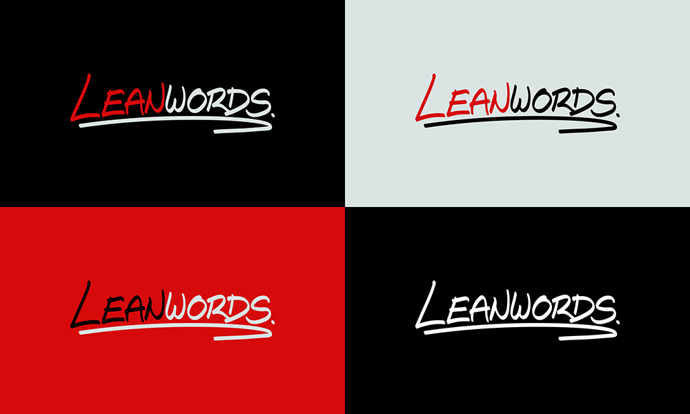 Leanwords News Website Branding