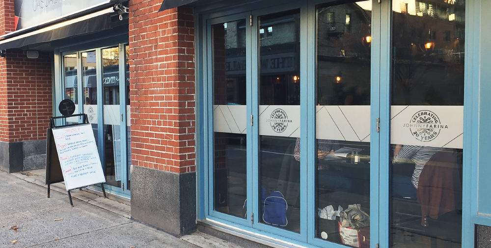 Cut vinyl signage, printed vinyl signage, printed and cut vinyl signage, banners, sidewalk signs, coroplast lawn signs, and frosted vinyl signage.